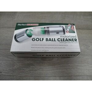Perfect Solutions Motorized Golf Ball Cleaner Automatic Brush System Golf Bag